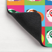 Pop Art Guinea Schweine Mousepad (Ecke)