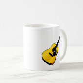 Pop Art Guitar Kaffeetasse (VorderseiteRechts)