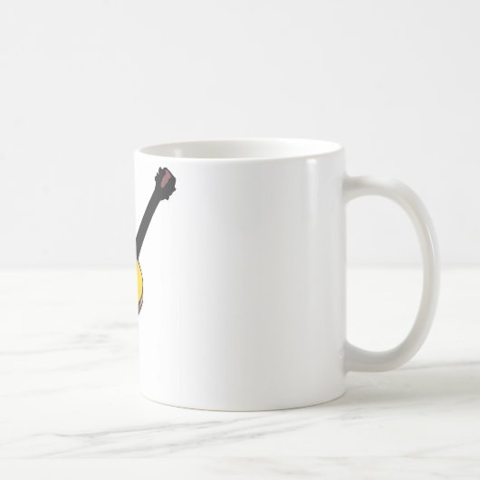 Pop Art Guitar Kaffeetasse (Rechts)