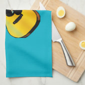 Pop Art Guitar Küchentuch (Viertel Falte)