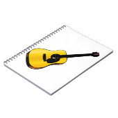 Pop Art Guitar Notizblock (Linke Seite)