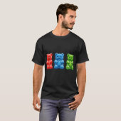 Pop-Art-Gummibären T-Shirt (Vorne ganz)