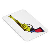 Pop Art Gun Magnet (Rechte Seite)