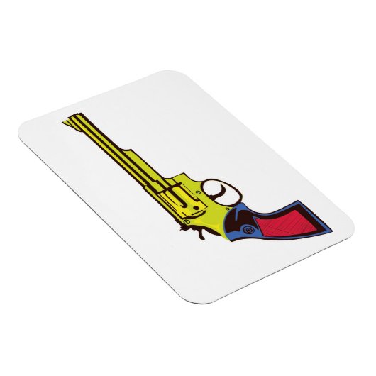 Pop Art Gun Magnet (Rechte Seite)