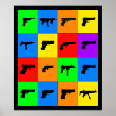 Pop Art Guns Poster (Vorne)