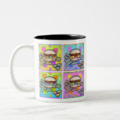 Pop Art HAMBURGER TASSE (Links)