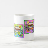 Pop Art HAMBURGER TASSE (Mittel)