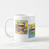 Pop Art HAMBURGER TASSE (Links)