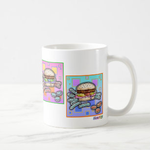 Pop Art HAMBURGER TASSE