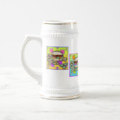 Pop Art HAMBURGER TASSE - Bierstein (Links)