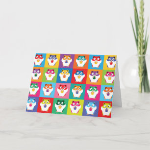 Pop Art Hamsters Card Karte