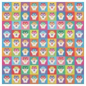 Pop Art Hamsters Fabric Stoff (Muster)