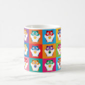 Pop Art Hamsters Kaffeemaschine Tasse (Mittel)