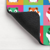 Pop Art Hamsters Mouse Pad Mousepad (Ecke)