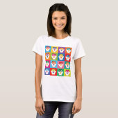 Pop Art Hamsters T - Shirt (Vorne ganz)