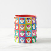 Pop Art Hamsters Tasse (Zentrum)