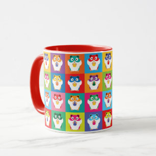 Pop Art Hamsters Tasse