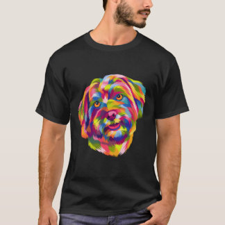 Pop Art Havanese Niedliche Paw Pet Geschenk Männer T-Shirt