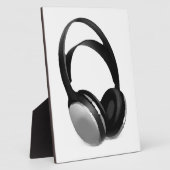 Pop Art Headphone Fotoplatte (Seite)