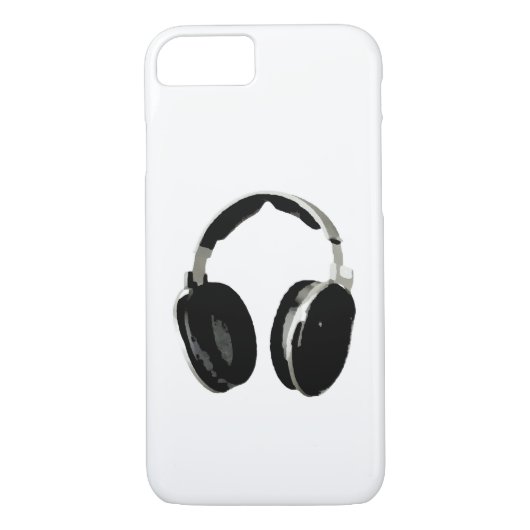 Pop Art Headphone iPhone 7 Fall Case-Mate iPhone Hülle (Rückseite)