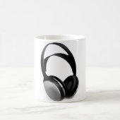 Pop Art Headphone Kaffeetasse (Mittel)
