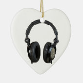 Pop Art Headphone Keramikornament (Rechts)