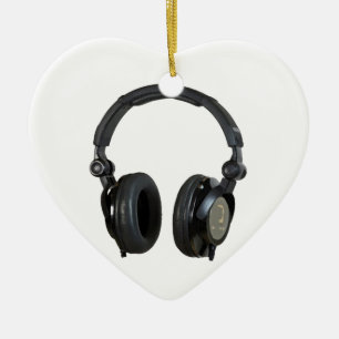 Pop Art Headphone Keramikornament