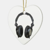 Pop Art Headphone Keramikornament (Links)