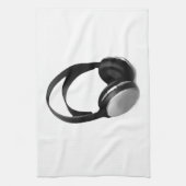 Pop Art Headphone Küchentuch (Vertikal)