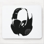 Pop Art Headphone Mousepad (Vorne)