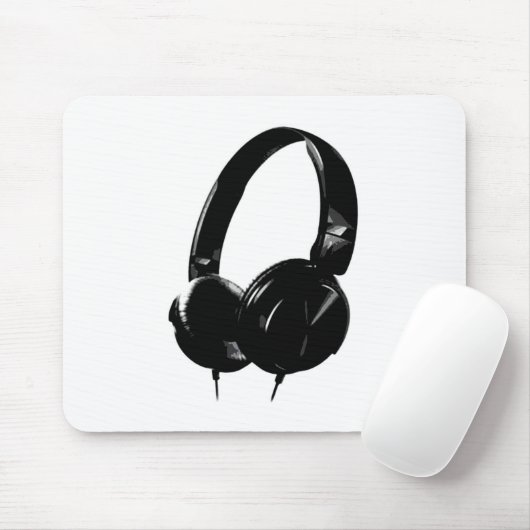 Pop Art Headphone Mousepad (Mit Mouse)