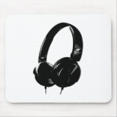 Pop Art Headphone Mousepad (Vorne)