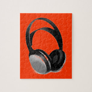 Pop Art Headphone Puzzle