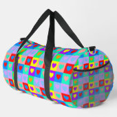Pop Art Heart Pattern Duffle Bag (Rechte Ecke)