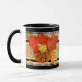 Pop Art Herbstlaube Tasse (Links)