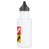 Pop Art High Heels Pumps Trinkflasche (Rechts)