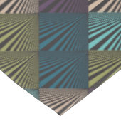 Pop-Art-Hintergrund Tischdecke (Schrägansicht)