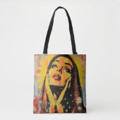 Pop Art Holy Mary Tasche (Vorderseite)