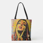 Pop Art Holy Mary Tasche (Rückseite)