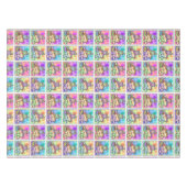 POP ART HOT HUNDEN TISCHDECKE (Vorderseite (Horizontal))