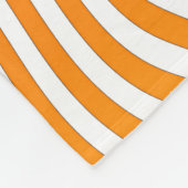 POP ART ICE CREAM CONS ON STRIPES Fleece Blanket (Ecke)