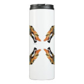 Pop Art Icelandic Horse Tolting Thermosbecher (Rückseite)