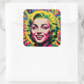 Pop Art Icon Sticker (Tasche)