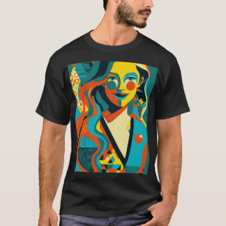 Pop Art Illustration T-Shirt