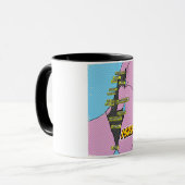 Pop Art Illustriert Israel Karte Tasse (Vorderseite Links)