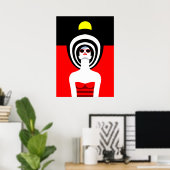 Pop Art Inspiriert Mode Frau 9 Poster (Heimbüro)