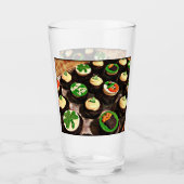 Pop Art Irish Cupcakes Glas (Vorderseite)