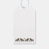 Pop Art Islandpferd Geschenkanhänger (Rückseite)