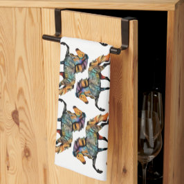 Pop Art Islandpferd Geschirrtuch