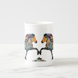 Pop Art Islandpferd Porzellantasse